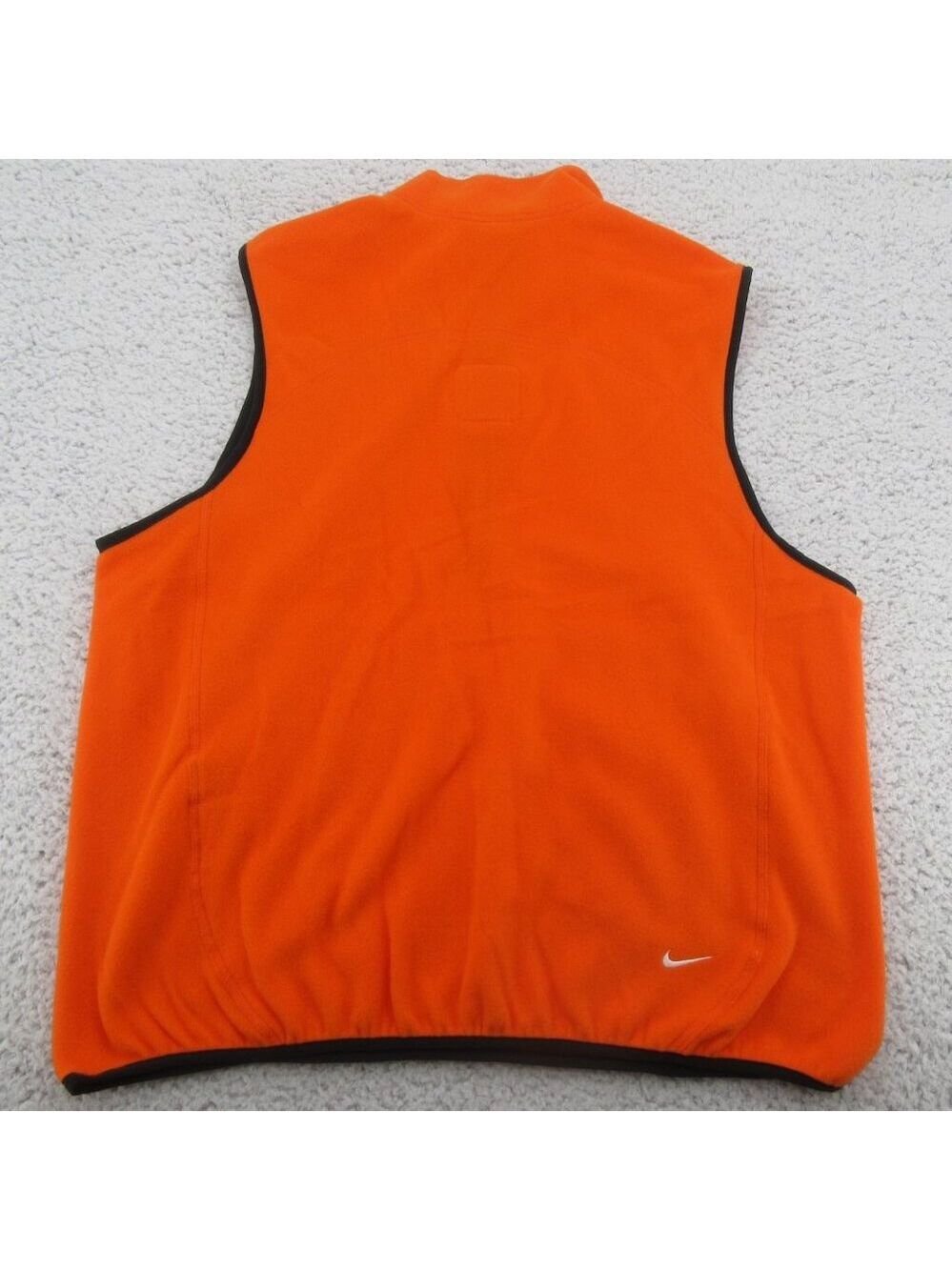 Nike ACG Wolf Tree Thermal Vest Polartec Orange Mens Size Medium NEW - Picture 8 of 15